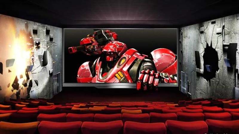 Rạp CGV: Phòng chiếu ScreenX CGV