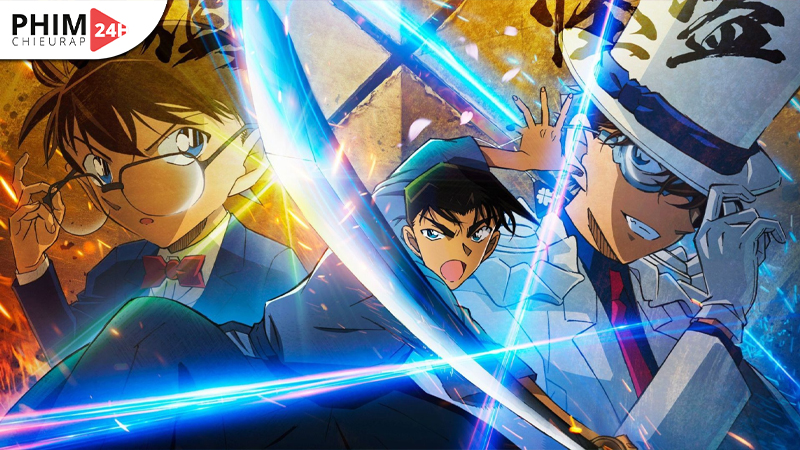 Siêu trộm Kid, Heiji Hattori và Conan hội ngộ trong phần này
